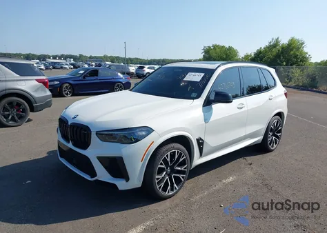 2022 BMW X5 M из США, поврежденный, VIN 5YMJU0C01N9N02563